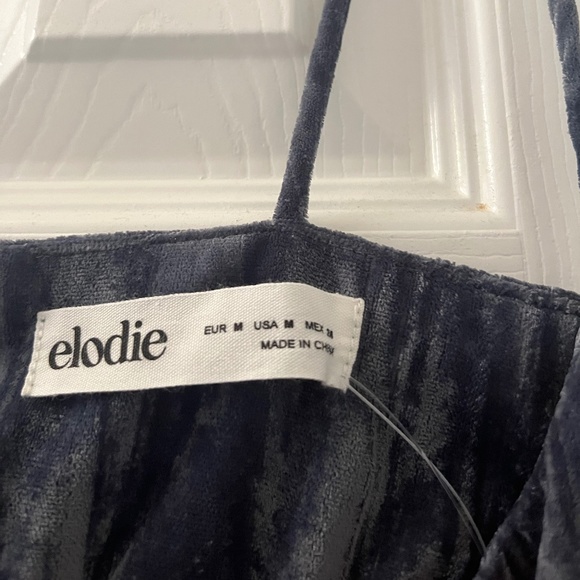 Elodie Women's Mini Crushed Velvet Dress (NWT) - Picture 2 of 4